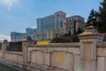 Magnificent Palace of the Parliament in Bucharest, Romania Royalty Free Stock Photo