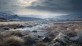 Dreamy Tundra: A Photorealistic Landscape Of Hindu Yorkshire Dales