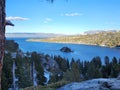 Stunning Photo of Emerald Bay Lake Tahoe Royalty Free Stock Photo