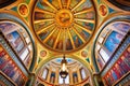 Intricate Beauty of St. Stephens Basilica Ceiling in Budapest