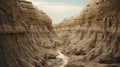 Tracing A Beautiful Line: A Stunning Desert Canyon With A River