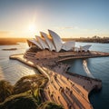 Sydney Opera House: Majestic Architectural Beauty at Sunset