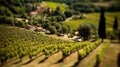 Italian Landscape Captured Through Tilt-shift Lens