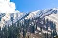 Stunning photograph of Kashmir also called `Paradise on Earth`, the most picturesque part of India, turns into a snowy wonderlan