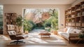 Minimalist Living Room: Sleek Furniture, Natural Light, and Contemporary Design