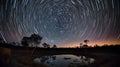 Night Sky Long-exposure Photograph