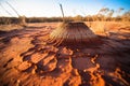 Termites Citadel in the Desert