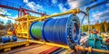 Detailed TiltShift Visualisation of Coiled Tubing Cleanout Operations During Wireline Logging in a Wellbore A