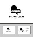 Stunning piano forum logo