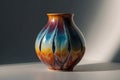 A stunning picture of a vase worthy of admiration. The vase features a design that looks incredibly
