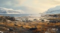 Arctic Tundra: Photorealistic Scenery Inspired By Marine Biology And Danish Golden Age