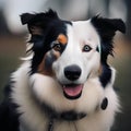 A stunning portrait of a border collie, its eyes filled with intelligence and energy3