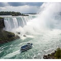 Maid of the Mist at Niagara Falls Royalty Free Stock Photo