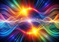 Stunning Quantum Refractograph A Visual Symphony of Wave Patterns Diffraction and Geometric Elegance