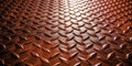 Stunning Red Diamond Plate Texture A CloseUp Visual Feast for Industrial Design and Architectural Applications Royalty Free Stock Photo
