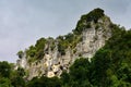 Stunning rock formations at Mangaotaki Valley, filming location of `The Hobbit, an Unexpected Journey` Royalty Free Stock Photo