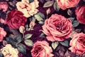 Stunning rose wallpaper - Generative AI