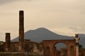 Breathtaking view of Mount Vesuvius that buried Pompeii