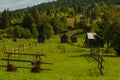 Stunning rural farm in a romanian mountains