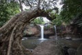 Stunning scenery of Haew Suwat Waterfall,Khao Yai National Park,Nakhon Ratchasima province,Thailand