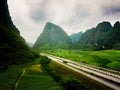 Stunning scenic highway through Guangxi province of China