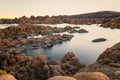 Stunning scenic view of Lake Watson in Arizona.