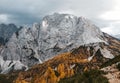 Stunning shot of an aerial mountainous landscape