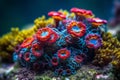 Colorful Corals in Shallow Waters Royalty Free Stock Photo