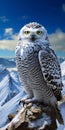 Stunning Snowy Owl Wallpaper: Hd Backgrounds With Vibrant, High-energy Imagery