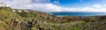 Stunning Southern California Coast Panorama Royalty Free Stock Photo