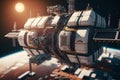 A Stunning Space Station Exterior: Unreal Engine 5\'s Ultra-Wide Angle & Insane Details