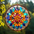 Stunning Stained Glass Sun-Catcher