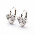 Stunning Silver Wing Earrings With Ndebele-inspired Motifs