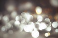 Beautiful Bokeh Christmas Lights in a Soft White Blur Background for Holiday Themed Designs Royalty Free Stock Photo