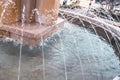 Beautiful Fountain with Multiple Sprayers - Perfect for Stock Photos