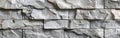 White and Gray Stone Concrete Texture Wall Background - Panoramic Gray Grey Tile Banner Royalty Free Stock Photo