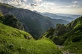 Stunning summer mountain landscape. Western Tatras. Poland.