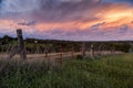 Stunning Sunset from Farm - Kentucky