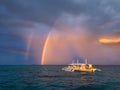 A stunning sunset sky over Malapascua Island