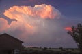 Stunning Thunderstorm and Lightning at Sunset