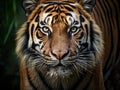 Ai Generated illustration Wildlife Concept of Stunning tiger