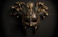 Stunning Ultra realistic and detailed Venice Carnival mask for website design and projects, brochures, templates, banners. Ai