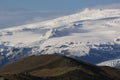 Stunning Vatnajokull glacier and mountains in Iceland