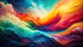 Stunning Vibrant Gradient Abstract Backgrounds A Dynamic Collection for Modern Design Projects Royalty Free Stock Photo