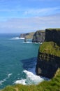 Stunning view of the Aillte an Mhothair in Ireland Royalty Free Stock Photo