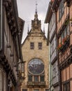 Stunning view of the ancient buildings of Quedlinburg, Germany