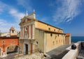 Stunning view of Antibes Church of the Immaculate Conception, Antibes, France Royalty Free Stock Photo