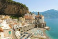 Stunning view of Atrani village, Amalfi Coast, Italy Royalty Free Stock Photo