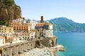 Stunning view of Atrani village, Amalfi Coast, Italy Royalty Free Stock Photo