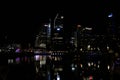 Stunning view of Auckland skyline at night